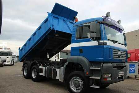 MAN TGA 33.440 + 3side tipper + 6X6 + MANUAL