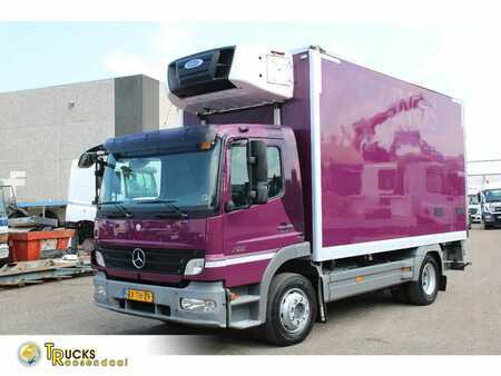 Náklaďák 2010 Mercedes-Benz Atego 1222 + carrier + lift + EURO 5 (1)