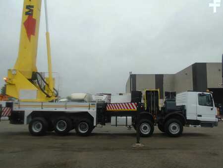 Mobila kranar 2001 Mercedes-Benz Actros 4148 + 84 meters + 10x4 (5)