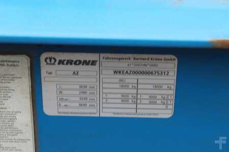 Krone BDF 2 X IN STOCK + 1.00 HEIGHT