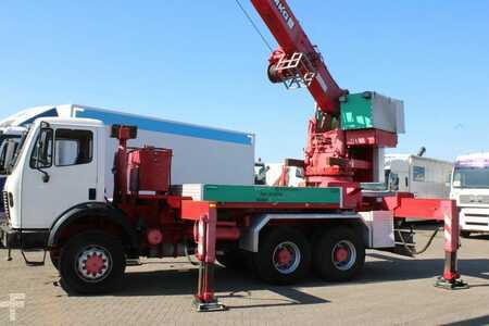 Mobila kranar 1983 Mercedes-Benz SK 2628 + 6X6 + SPRING + MANUAL + HMK 42TON (5)