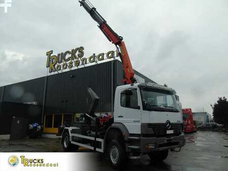 Mobile Cranes 2004 Mercedes-Benz Atego 1928 + 4x4 + PALFINGER PK11.500 + pallift + MANUAL + SPRIN (1)