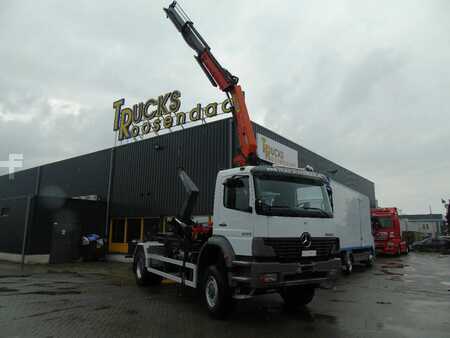 Mobile Cranes 2004 Mercedes-Benz Atego 1928 + 4x4 + PALFINGER PK11.500 + pallift + MANUAL + SPRIN (10)