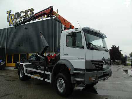 Mobile Cranes 2004 Mercedes-Benz Atego 1928 + 4x4 + PALFINGER PK11.500 + pallift + MANUAL + SPRIN (2)