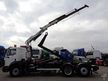 Mobile Cranes 1992 Mercedes-Benz SK 2433 + Semi-Auto + PTO + Serie 14 Crane + 3 pedals (10)