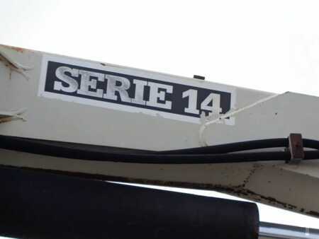 Mobile Cranes 1992 Mercedes-Benz SK 2433 + Semi-Auto + PTO + Serie 14 Crane + 3 pedals (18)