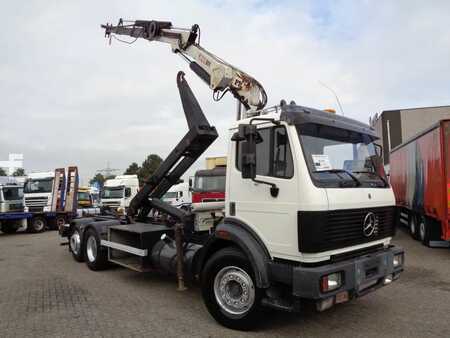 Mobile Cranes 1992 Mercedes-Benz SK 2433 + Semi-Auto + PTO + Serie 14 Crane + 3 pedals (3)