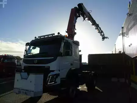 Kuorma-auto 2017 Volvo FMX 500 + 4x4 + HMF 4020 4x + JIB 4x 30 METER + REMOTE (9)