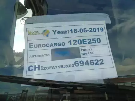Camion 2019 Iveco Eurocargo 120E25 + EURO 6 + 196.000KM! (20)