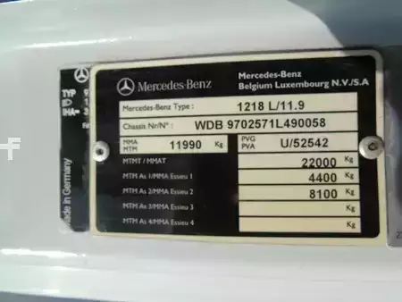 Lastbil 2010 Mercedes-Benz Atego 1218 + euro 5 + lift (15)