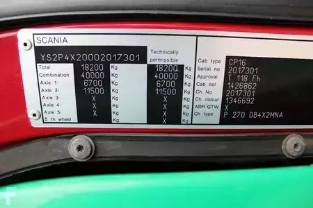 Lastebil 2006 Scania P 270 + ERFECT CONDITION + TO (18)