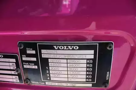 Kuorma-auto 2010 Volvo FM 370 + PALFINGER 23002  /6EXT + REMOTE + 6X2 STEERING (13)