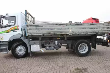 Kuorma-auto 2008 Mercedes-Benz Axor 1833 + tipper + manual (15)