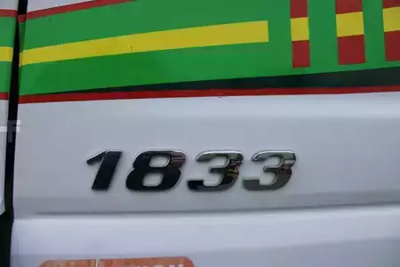 Kuorma-auto 2008 Mercedes-Benz Axor 1833 + tipper + manual (17)