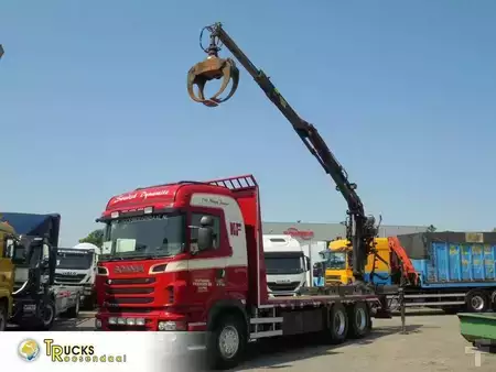 Lastebil 2011 Scania R730 V8 + Euro 5 + Loglift 115Z + 6X4 (1)