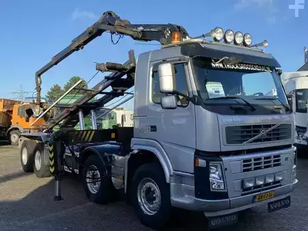 Kuorma-auto 2009 Volvo FM 370 + Euro 5 + Palfinger Z-Q170 Crane + 30ton NCH lift + Cont (3)