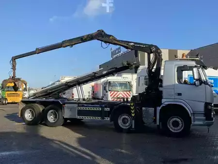 Kuorma-auto 2009 Volvo FM 370 + Euro 5 + Palfinger Z-Q170 Crane + 30ton NCH lift + Cont (6)
