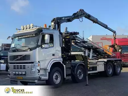 Caminhão 2009 Volvo FM 370 + Euro 5 + Palfinger Z-Q170 Crane + 30ton NCH lift + Cont (1)