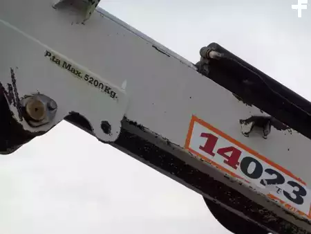 Kamion 1992 Mercedes-Benz SK 2433 Semi-Auto + PTO + Serie 14 Crane + 3 pedals (17)