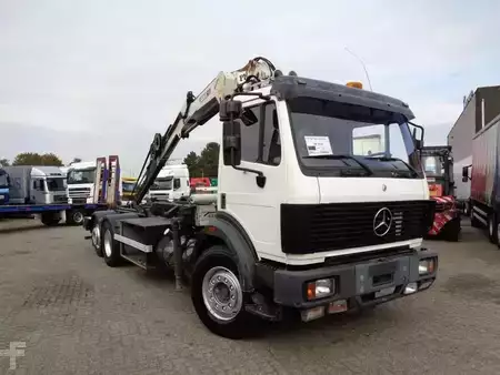Kamion 1992 Mercedes-Benz SK 2433 Semi-Auto + PTO + Serie 14 Crane + 3 pedals (12)