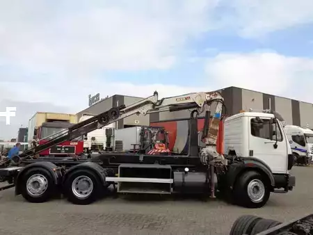 Kamion 1992 Mercedes-Benz SK 2433 Semi-Auto + PTO + Serie 14 Crane + 3 pedals (13)
