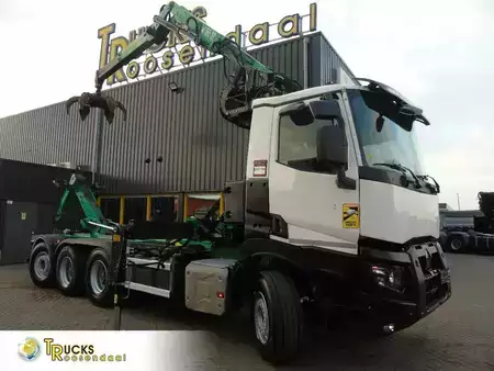Náklaďák 2023 Renault C 480 + BOB 165S2 + HOOK + 8X4 + NEW NEW! 146KM (1)