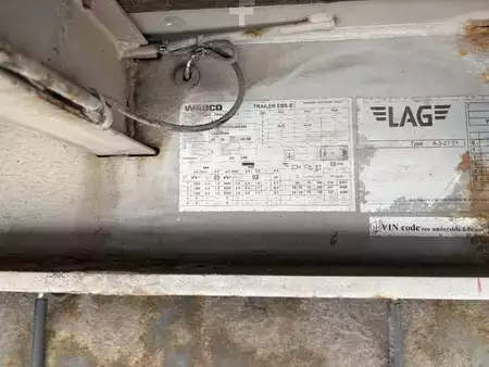 Aanhangwagens 2013 LAG 3 AXLE BPW + ALUMINUM SIDEBOARDS (9)