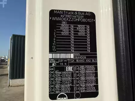 Truck 2016 MAN TGX 18.440 + KIPPER HYDRAULICS (7)