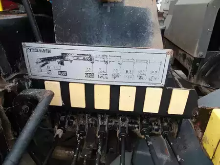 Lastbil 2001 DAF CF 75.240 ATI + EURO 2 + HIAB 090 + 3SIDE TIPPER (18)