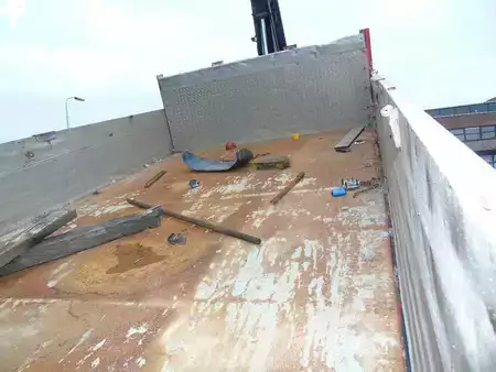 Lastbil 2001 DAF CF 75.240 ATI + EURO 2 + HIAB 090 + 3SIDE TIPPER (4)