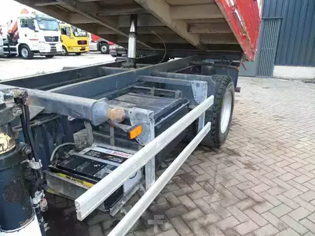 Lastbil 2001 DAF CF 75.240 ATI + EURO 2 + HIAB 090 + 3SIDE TIPPER (5)