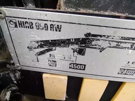 Lastbil 2001 DAF CF 75.240 ATI + EURO 2 + HIAB 090 + 3SIDE TIPPER (7)