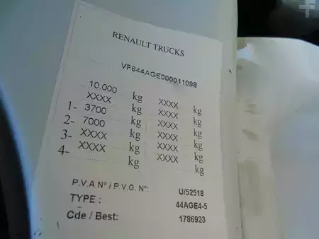 Camión 2012 Renault Midlum 12,220 + euro 5 + LIFT (11)