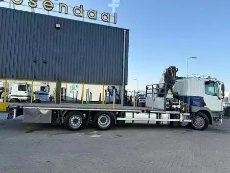 Vrachtwagen 2009 DAF CF 85.410 + HMF 42 TON + REMOTE + 6X2 + EURO 5 + MANUAL (3)
