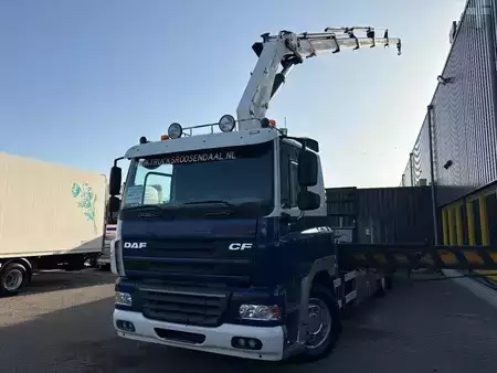 Vrachtwagen 2009 DAF CF 85.410 + HMF 42 TON + REMOTE + 6X2 + EURO 5 + MANUAL (8)