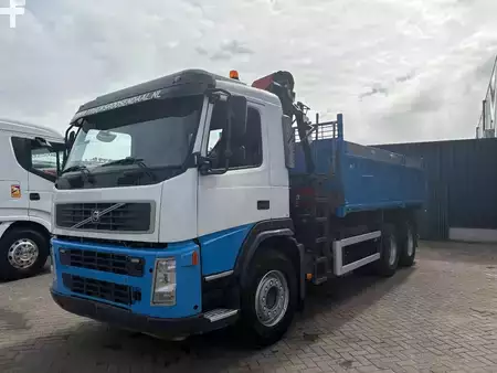 Truck 2007 Volvo FM 440 + PALFINGER PK15002 + 6X4 + MANUAL + TIPPER (10)