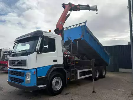 Truck 2007 Volvo FM 440 + PALFINGER PK15002 + 6X4 + MANUAL + TIPPER (2)