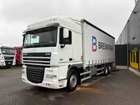 Vrachtwagen 2014 DAF XF 105,410 + EURO 5 + 6X2 + ELEVATOR + MANUAL (2)