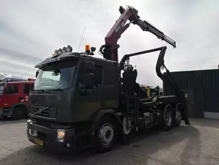 Ciężarówka 2011 Volvo FE 330 + HMF 1680 + 6X2 + CONTAINER SYSTEM (18)