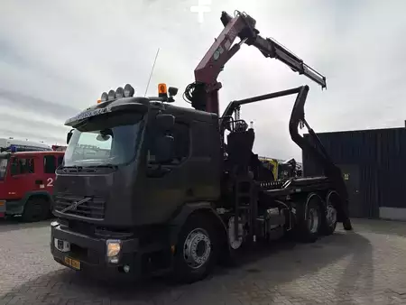 Ciężarówka 2011 Volvo FE 330 + HMF 1680 + 6X2 + CONTAINER SYSTEM (3)