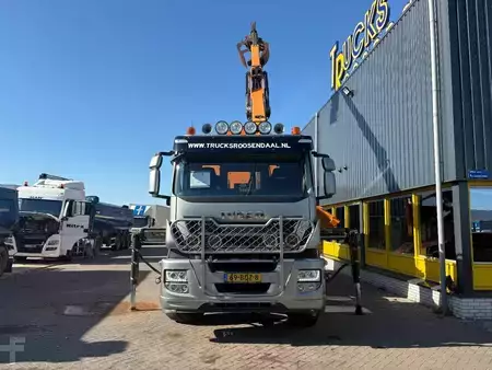 Camión 2014 Iveco EUROTRAKKER 500 + PALFINGER EPSILON Q170 + 8X4 + TIPPER + EURO 6 (16)
