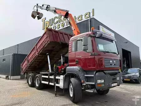 Lastbil 2005 MAN TGA 33.390 + 6x4 + PK15002 + TIPPER + MANUAL + SPRING + 33T (1)