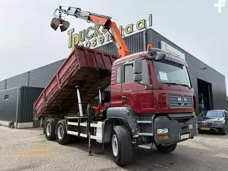 Lastbil 2005 MAN TGA 33.390 + 6x4 + PK15002 + TIPPER + MANUAL + SPRING + 33T (1)