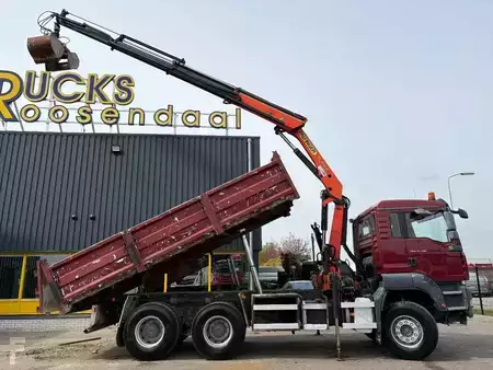Lastbil 2005 MAN TGA 33.390 + 6x4 + PK15002 + TIPPER + MANUAL + SPRING + 33T (2)