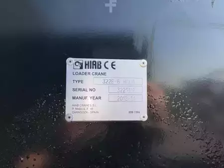 Lastbil 2012 Volvo FM 450 + HIAB 322E-6 HI DUO + REMOTE + EURO 5 (11)