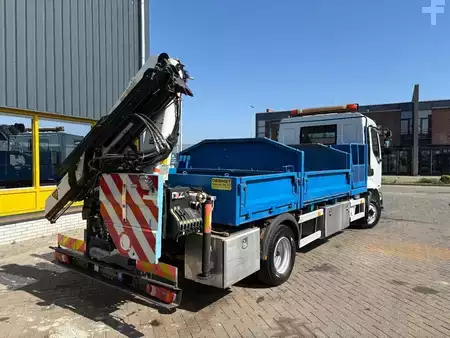 Lastbil 2003 Renault Midlum 220 + PALFINGER PK 6001 + tipper + remote + manual (12)