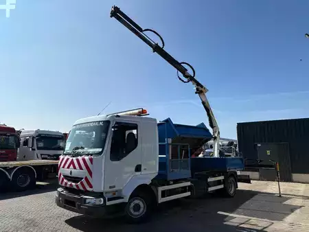 Lastbil 2003 Renault Midlum 220 + PALFINGER PK 6001 + tipper + remote + manual (3)