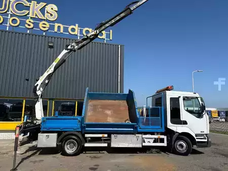 Lastbil 2003 Renault Midlum 220 + PALFINGER PK 6001 + tipper + remote + manual (4)