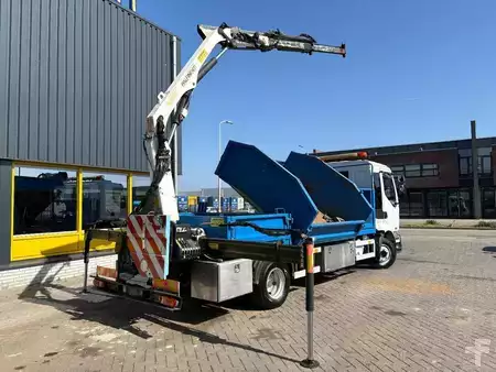 Lastbil 2003 Renault Midlum 220 + PALFINGER PK 6001 + tipper + remote + manual (7)