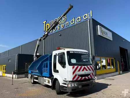 Camión 2003 Renault Midlum 220 + PALFINGER PK 6001 + tipper + remote + manual (15)